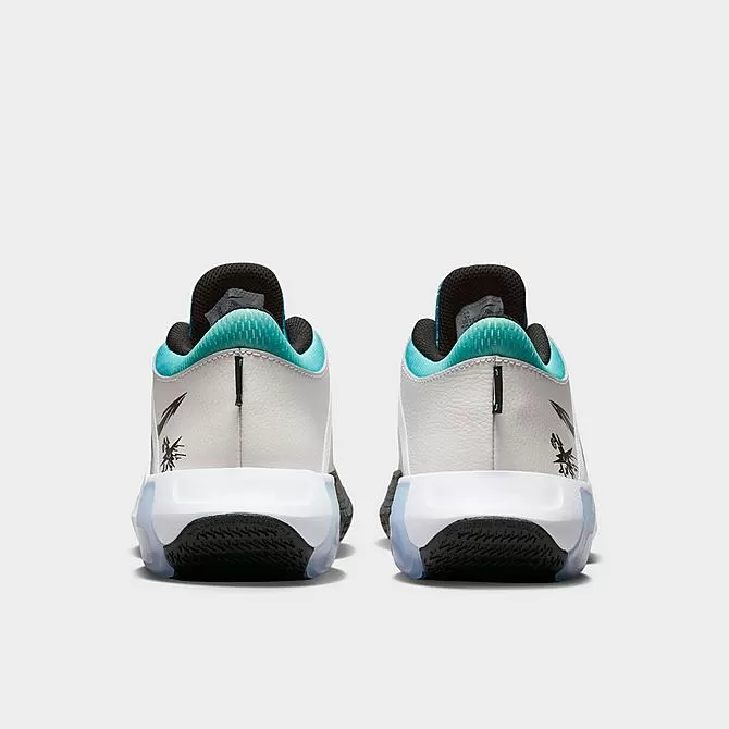 Big Kids’ Nike Air Zoom Crossover Basketball Shoes White/White/Phantom/Black - FJ7687 101 4 Big Kids’ Nike Air Zoom Crossover Basketball Shoes White/White/Phantom/Black - FJ7687 101 - Image 4