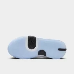 Big Kids' Nike Team Hustle D 11 Stretch Lace Basketball Shoes White/White/Phantom/Black - FJ7688 101 -Fashion Clothing Shop FJ7688 101 P6