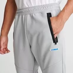 Men's Nike Sportswear Air Max Heritage Jogger Pants Light Smoke Grey/Black/Photo Blue - FN0239 077 10 Men's Nike Sportswear Air Max Heritage Jogger Pants Light Smoke Grey/Black/Photo Blue - FN0239 077 -Fashion Clothing Shop FN0239 077 M5