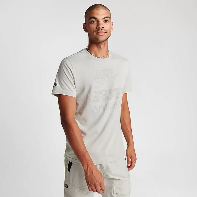 Men's Nike Sportswear Air Max Legacy Graphic T-Shirt Light Bone/Black - FN0241 072 3 Men's Nike Sportswear Air Max Legacy Graphic T-Shirt Light Bone/Black - FN0241 072 - Image 3