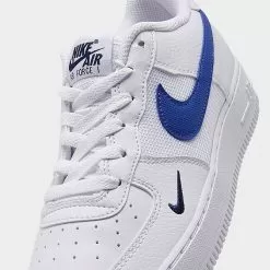 Big Kids' Nike Air Force 1 Casual Shoes White/Game Royal/Midnight Navy - FN3875 100 8 Big Kids' Nike Air Force 1 Casual Shoes White/Game Royal/Midnight Navy - FN3875 100 -Fashion Clothing Shop FN3875 100 P3