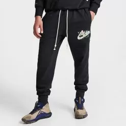 Men's Nike Giannis Standard Issue Connections Dri-FIT Jogger Pants Black - FN7214 010