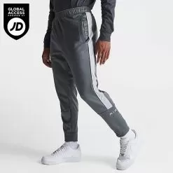 Men's Nike Air Retro Jogger Pants Iron Grey/Light Smoke Grey - FN7690 068