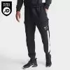 Men's Nike Air Retro Fleece Cargo Pants Black/Summit White - FN7693 010
