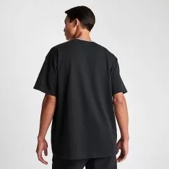 Men's Nike Air Retro Swoosh T-Shirt Black - FN7723 010 -Fashion Clothing Shop FN7723 010 M4