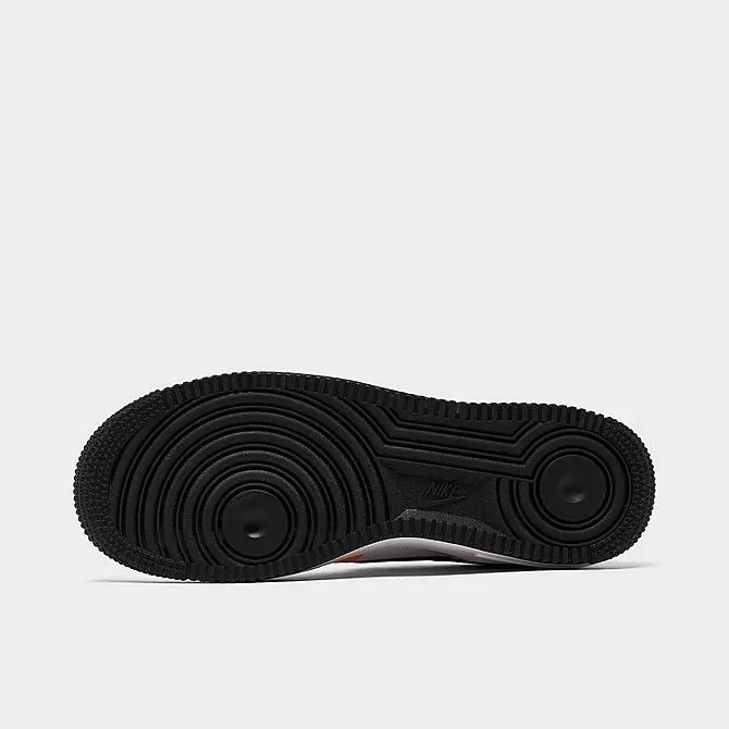 Big Kids' Nike Air Force 1 Low Casual Shoes University Gold/Black/Malachite - FN8008 700 6 Big Kids' Nike Air Force 1 Low Casual Shoes University Gold/Black/Malachite - FN8008 700 - Image 6