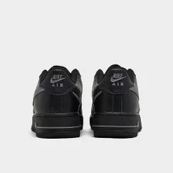 Big Kids' Nike Air Force 1 Reflective Casual Shoes Black/Cool Grey - FQ2413 001 -Fashion Clothing Shop FQ2413 001 P4
