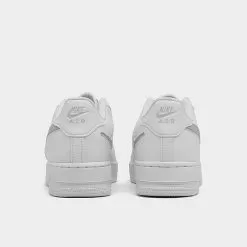 Big Kids' Nike Air Force 1 Reflective Casual Shoes White/Photon Dust - FQ2413 100 -Fashion Clothing Shop FQ2413 100 P4