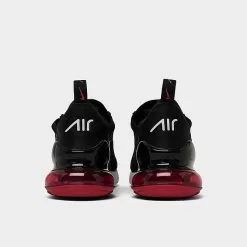 Big Kids' Nike Air Max 270 Casual Shoes Black/White/Gym Red/Iron Grey - FQ2414 001 -Fashion Clothing Shop FQ2414 001 P4