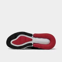 Big Kids' Nike Air Max 270 Casual Shoes Black/White/Gym Red/Iron Grey - FQ2414 001 -Fashion Clothing Shop FQ2414 001 P6