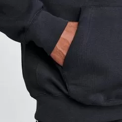 Men's Nike Sportswear Club Fleece Wordmark Pullover Hoodie Black/Multi - FQ6155 011 -Fashion Clothing Shop FQ6155 011 M6