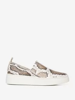 Vince Women’s Leather Saxon-2 Slip On Sneaker