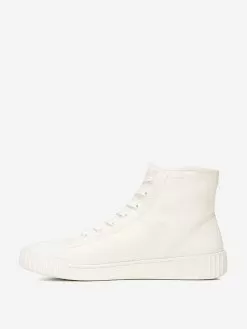 Vince Women’s Wolfe Sneaker -Fashion Clothing Shop H0191F1100 WHITEBAHAMACANVASalt3