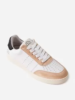 Loeffler Randall Women's Keeley Casual Sneaker -Fashion Clothing Shop KEELEYxECRUBLUSHBLACKxAlt1 50949008