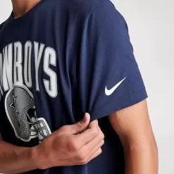 Men's Nike Dallas Cowboys NFL Alternate Helmet Graphic T-Shirt Navy - N199 400 -Fashion Clothing Shop N199 400 M6
