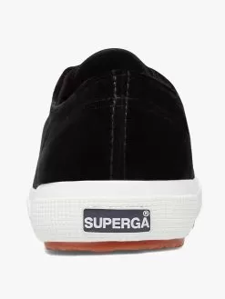 Superga Women's Classic Velvet 2750 Sneaker -Fashion Clothing Shop S111GRW 010BLACKMULTIalt2