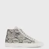 P448 Women's Star Python High-Top Sneaker
