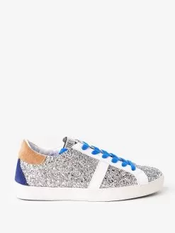 Toral Glitter Sneaker -Fashion Clothing Shop TL 12638CxARGENTNUITAVENAWHITExPrimary 32918391 bfbcc1df ad27 40c0 9c85 f0dfa20377c1