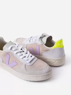 Veja Women's V-10 Suede Multico Sneaker -Fashion Clothing Shop VX0302805xMULTICOSABLEPARMExAlt2 61664150