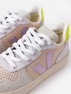 Veja Women's V-10 Suede Multico Sneaker -Fashion Clothing Shop VX0302805xMULTICOSABLEPARMExAlt3 61664158