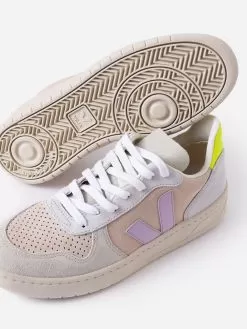 Veja Women's V-10 Suede Multico Sneaker