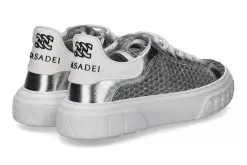 Casadei Sneaker NETWEB ARGENTO -Fashion Clothing Shop casadei sneaker chain netweb argento 232200045 2