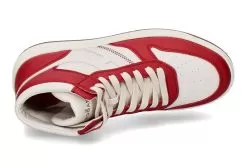 Hogan Sneaker BASKET WHITE RED 8 Hogan Sneaker BASKET WHITE RED -Fashion Clothing Shop hogan mid cut sneaker R37 basket red 232300049 5