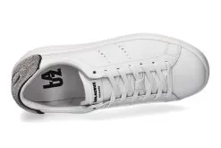 Lola Cruz Sneaker NAPPA BIANCO SILVER -Fashion Clothing Shop lola cruz sneaker 475Z00BK plata silver 232900331 5