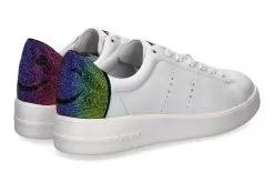 Lola Cruz Sneaker NAPPA BIANCO MULTICOLOR -Fashion Clothing Shop lola cruz sneaker smiley multicolour 475Z00BK 232900332 2