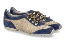 Mania Sneaker CAMOSCIO RAFIA LUREX