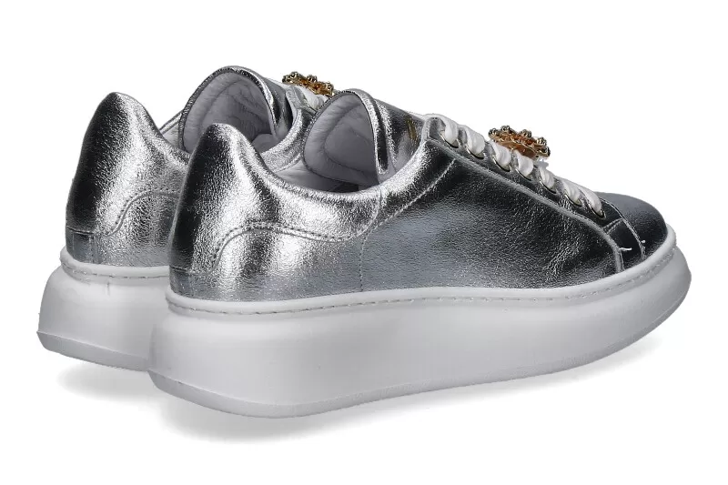 Méliné Meline Sneaker CROLAM ARGENTO ACCESSOIRE 3 Méliné Meline Sneaker CROLAM ARGENTO ACCESSOIRE - Image 3