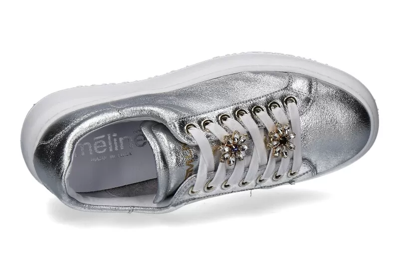 Méliné Meline Sneaker CROLAM ARGENTO ACCESSOIRE 4 Méliné Meline Sneaker CROLAM ARGENTO ACCESSOIRE - Image 4