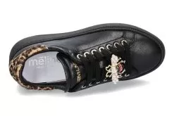 Méliné Meline Sneaker LOGIC NERO LEO BRILLO ACCESSOIRE -Fashion Clothing Shop meline sneaker nero leopardino 232900346 4