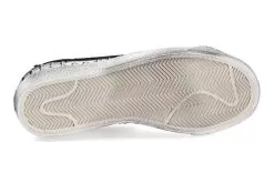 Nike By Balo Da Sola Sneaker BLAZER LOW '77 WHITE BLACK -Fashion Clothing Shop nike custom sneaker blazer low studs all 236100137 5