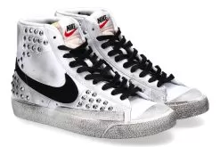 Nike By Ballo Da Sola Sneaker BLAZER MID '77 WHITE BLACK