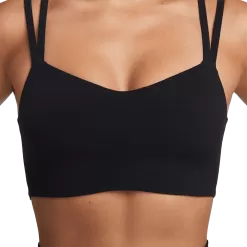 Nike Dri-FIT Alate Trace Bra -Fashion Clothing Shop wDO6608 black sail 3