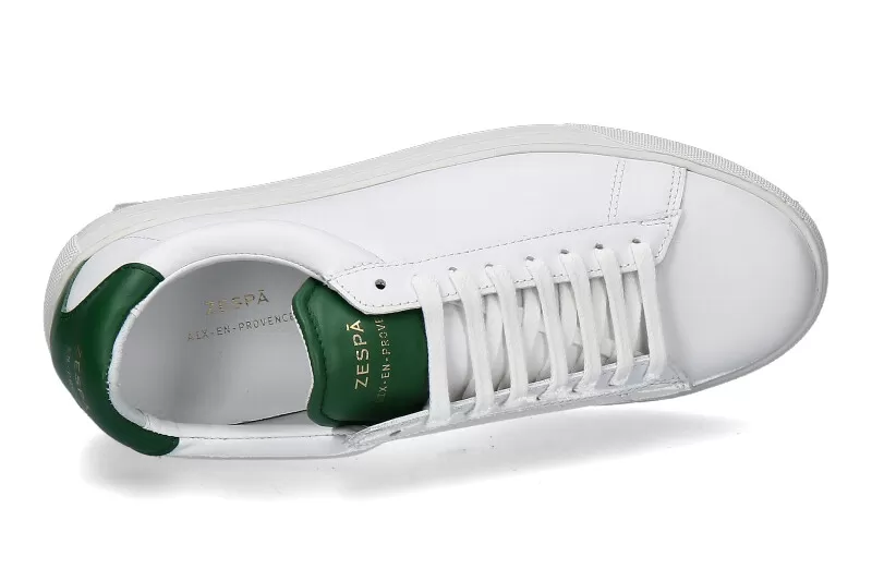 Zespa Sneaker WOMAN APLA NAPPA WHITE GREEN 4 Zespa Sneaker WOMAN APLA NAPPA WHITE GREEN - Image 4