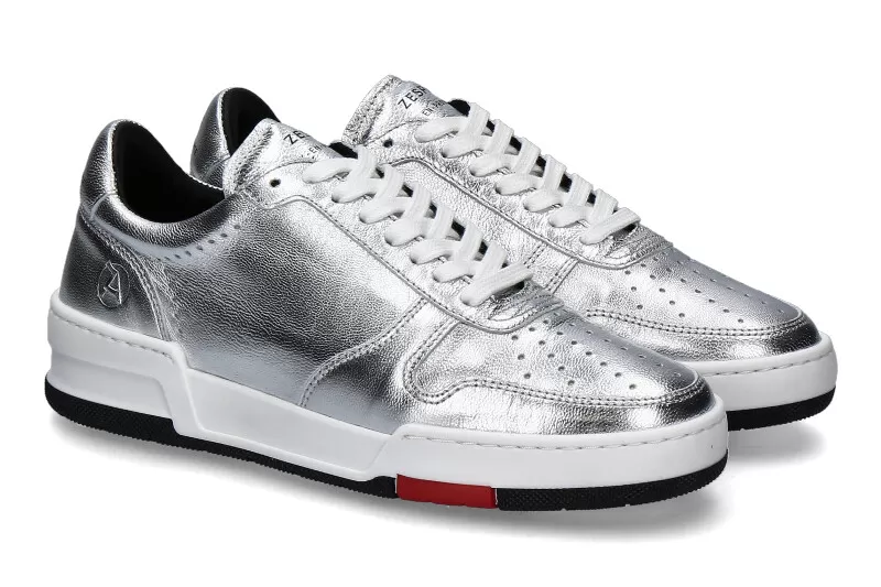 Zespa Sneaker MAX CUIR FANTAISIE SILVER 1 Zespa Sneaker MAX CUIR FANTAISIE SILVER